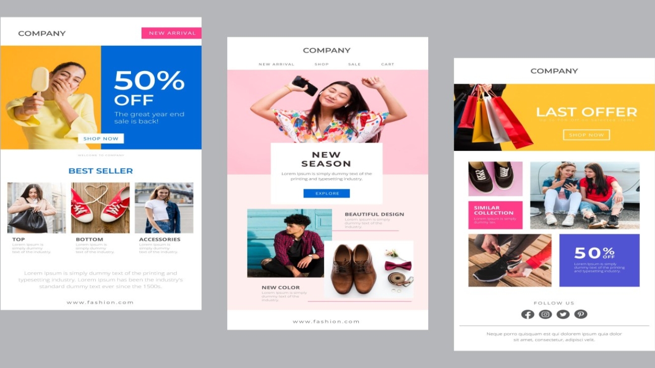 Best email designs for email marketing campaigns