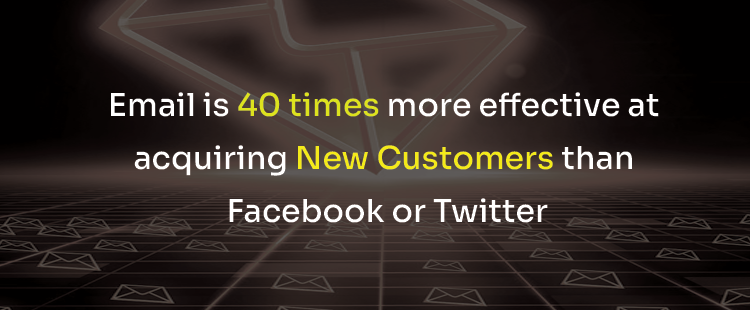 Email Is 40 Times More Effective At Acquiring New Customers Than Facebook or Twitter | Logichannel