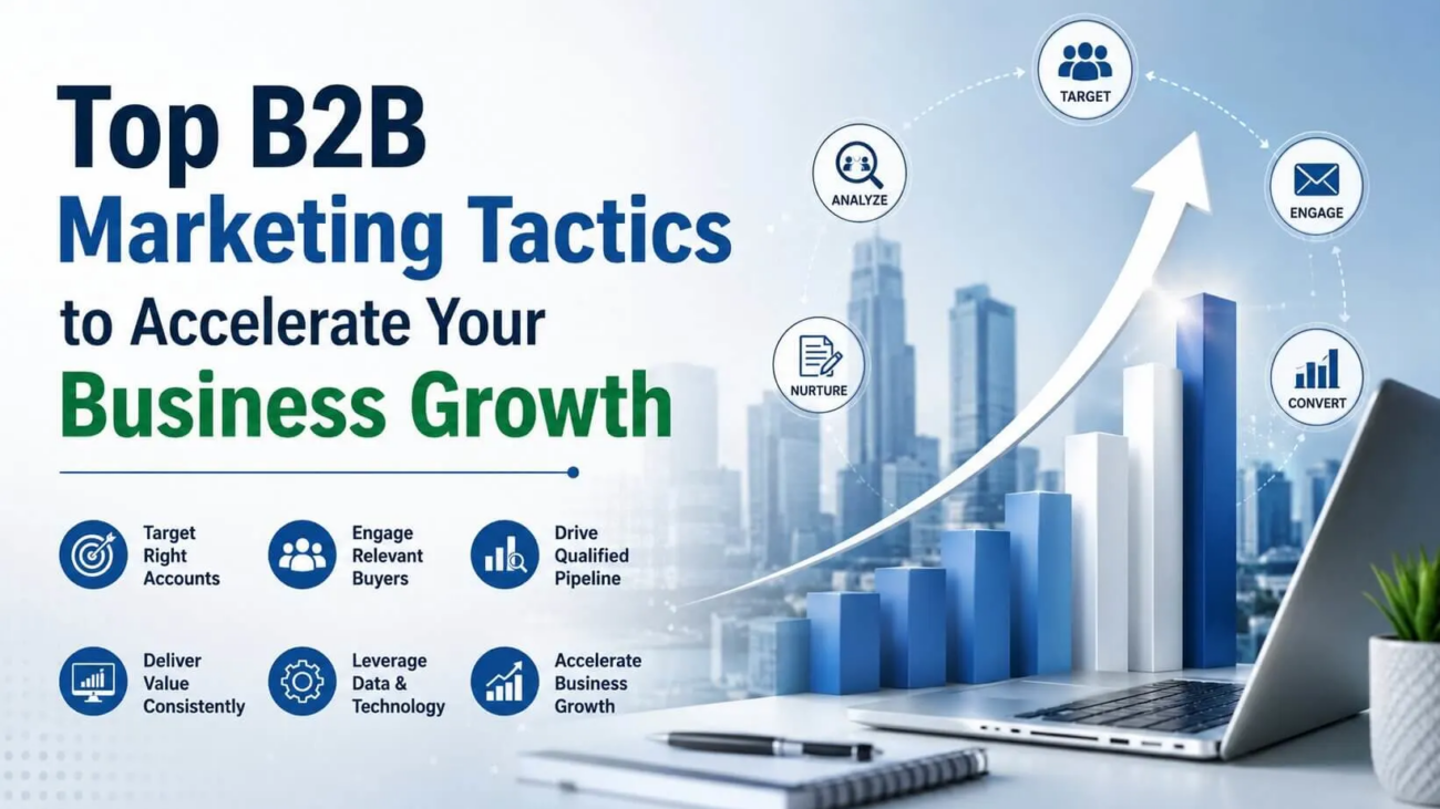 Top B2B Marketing Tactics to Accelerate Your Business Growth