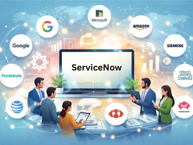 Top 10 Global Companies using ServiceNow