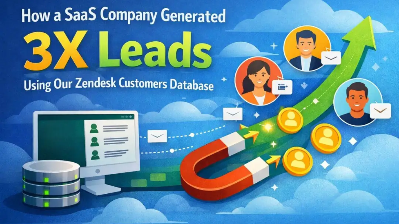 How a SaaS Company Generated 3X Leads Using Our Zendesk Customers Database