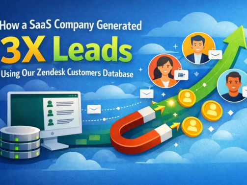 How a SaaS Company Generated 3X Leads Using Our Zendesk Customers Database