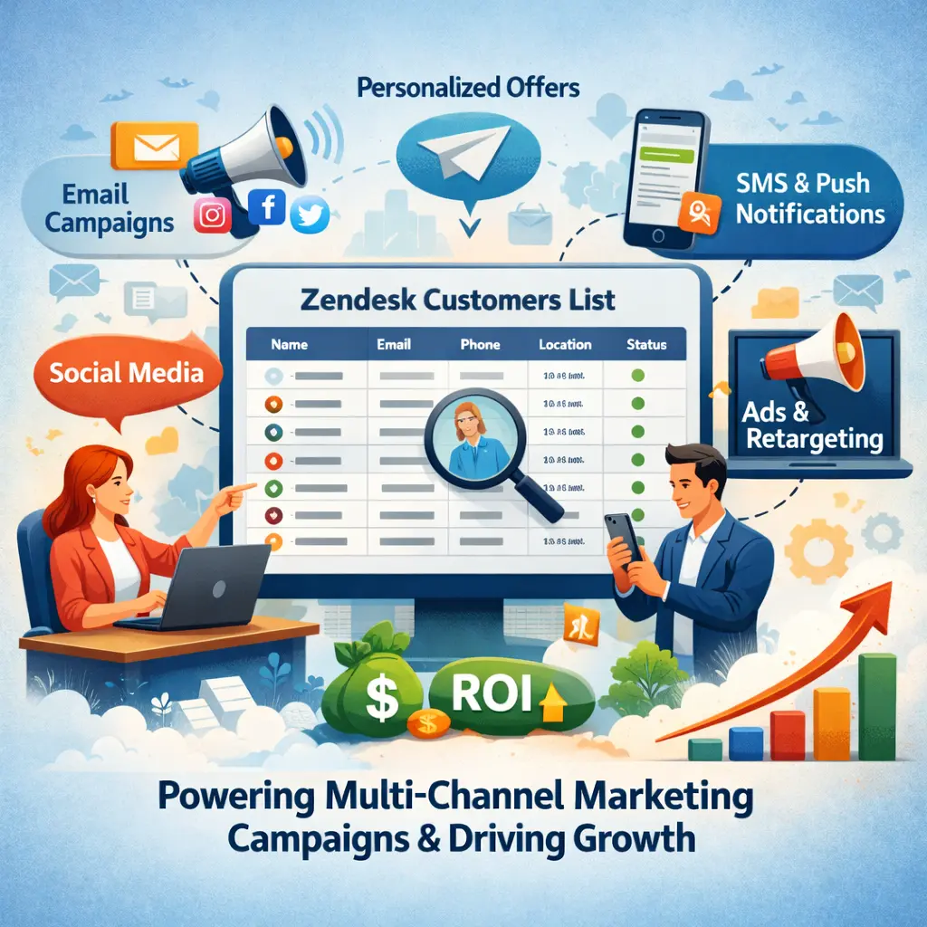 Why to Choose Our Zendesk Customers List?