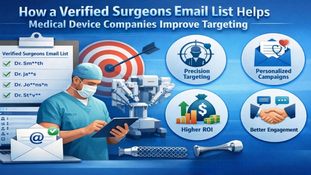 How A Verified Surgeons Email List Can Improve Targeting