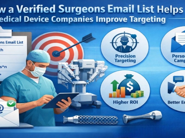 How A Verified Surgeons Email List Can Improve Targeting