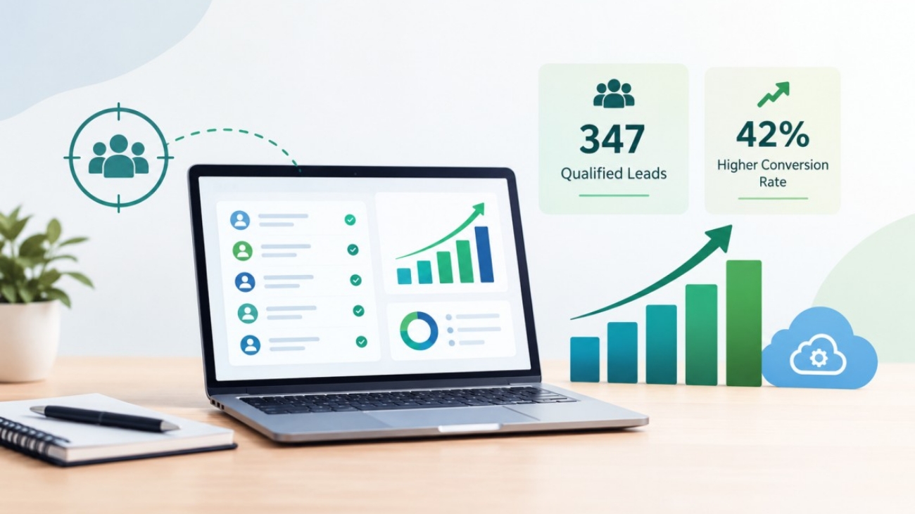 How a SaaS Company Generated 347 Qualified Leads in 90 days.